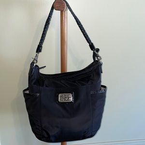 Brighton Black Nylon Purse